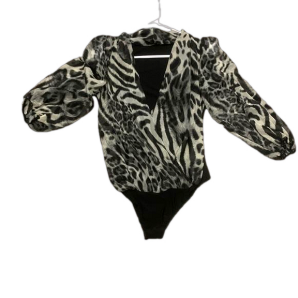 Cheryl Large Bodysuit Leopard Print